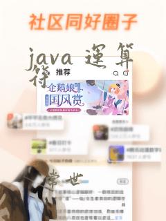 java 运算符