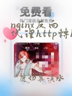 nginx反向代理http转https