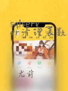 sqlserver清理表数据