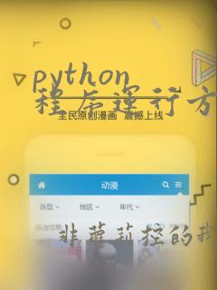python 程序运行方式