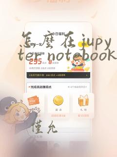 怎么在jupyter notebook中运行python代码