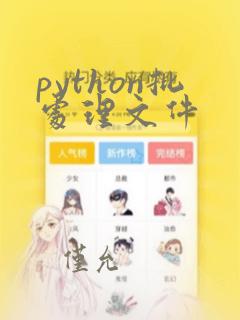python批处理文件