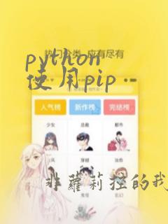 python 使用pip