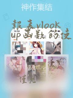 报表vlookup函数的使用方法及实例