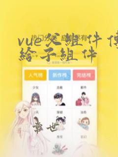 vue父组件传给子组件