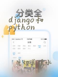 django和python