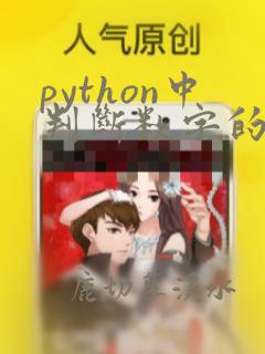 python中判断数字的函数