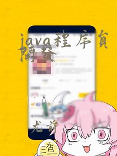 java程序员开发