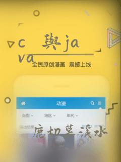 c 与java
