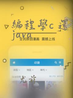 编程学c 还是java