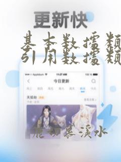 基本数据类型和引用数据类型