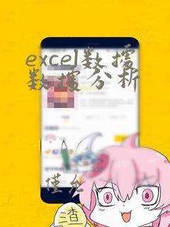 excel数据数据分析