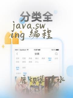 java.swing 编程