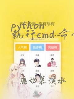 python 执行cmd 命令