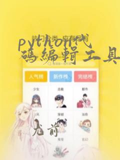 python代码编辑工具