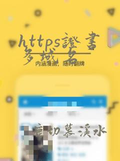 https证书多域名