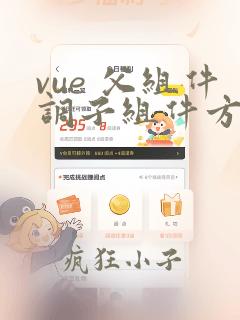 vue 父组件调子组件方法