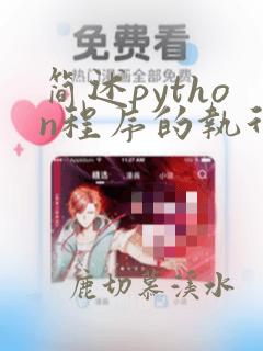 简述python程序的执行原理