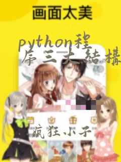 python程序三大结构