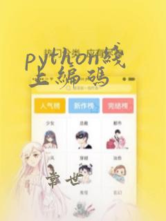 python线上编码