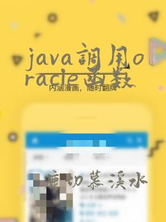 java调用oracle函数