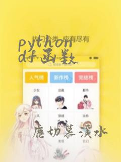 python df函数