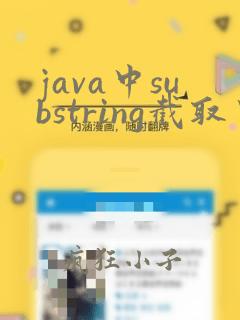 java中substring截取中文字符串