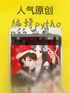 编辑python的工具