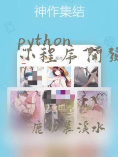 python 小程序 开发