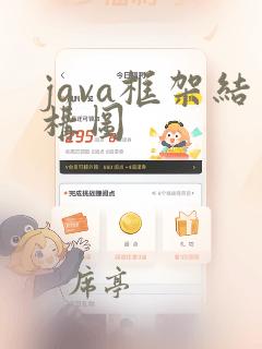 java框架结构图