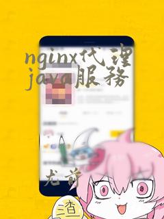 nginx代理java服务