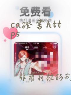 ca证书https