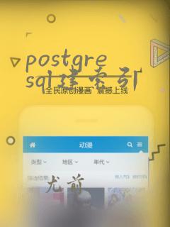 postgresql建索引