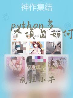 python多个项目如何共用代码