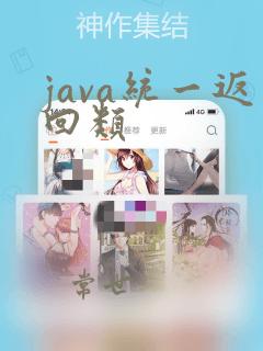 java统一返回类