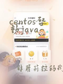 centos启动java