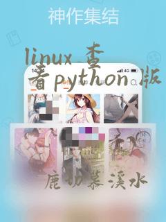 linux 查看python 版本