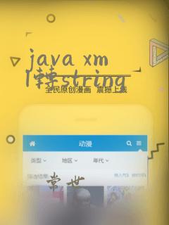 java xml转string