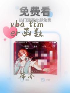 vba timer函数