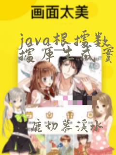 java根据数据库生成实体类