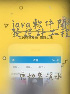 java软件开发设计工程师