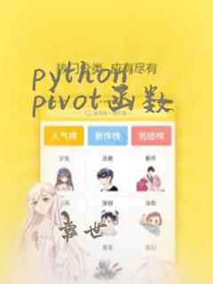 python pivot函数