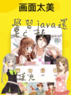 学习java还是c 好