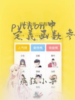 python中定义函数参数的规则