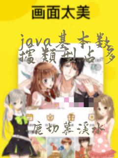 java基本数据类型占多少位