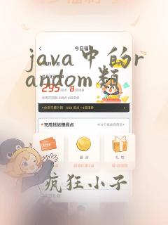 java中的random类