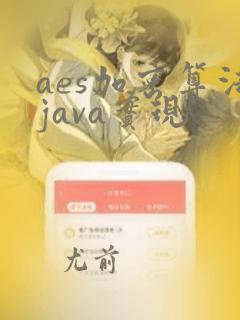 aes加密算法java实现