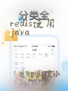redis使用java