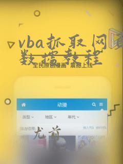 vba抓取网页数据教程
