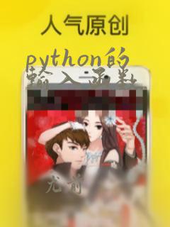 python的输入函数